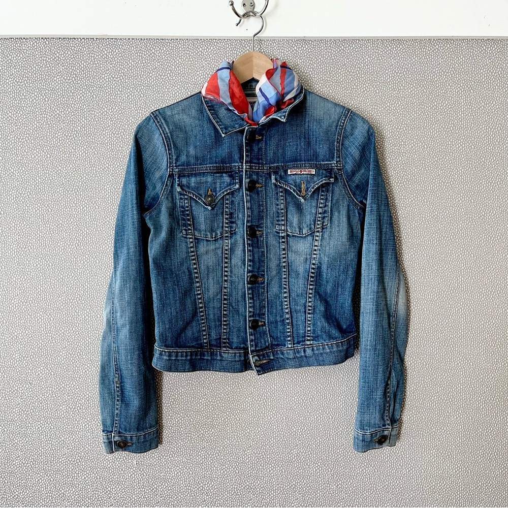 S (2/4) Hudson Jeans Denim Jean Jacket